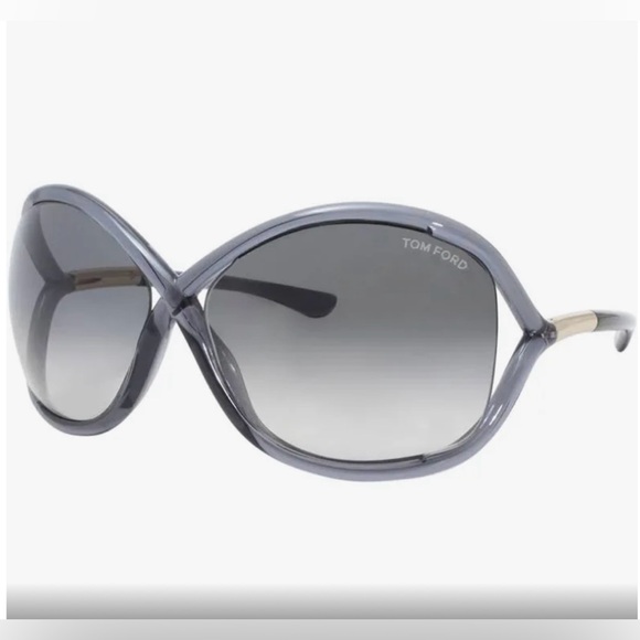 Tom Ford Gray Whitney Butterfly Sunglasses - Picture 1 of 9